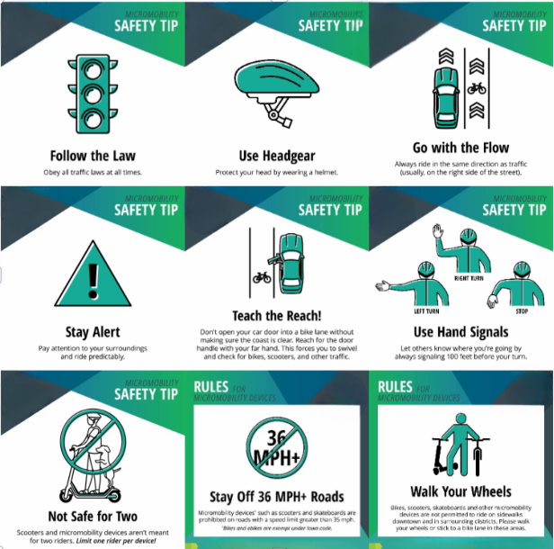 Scooter safety tips